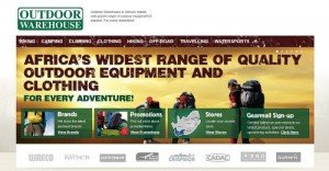 Accessories and equipment from Outdoor Warehouse stores