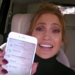 Jennifer Lopez with Cellphone